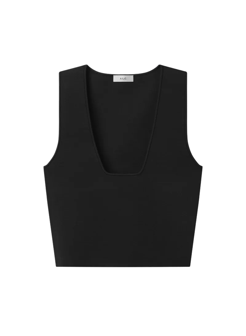 Sera Compact Knit Top