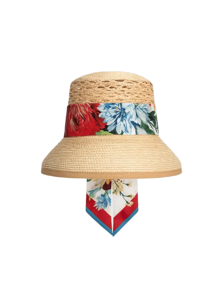 Raffia hat