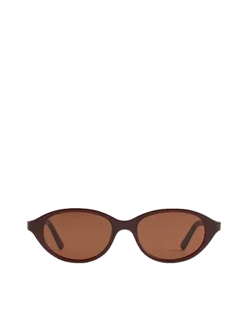 The Solina Oval Sunglasses