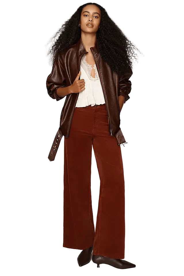 FRAME Le Slim Palazzo High Rise Wide Leg Jeans
