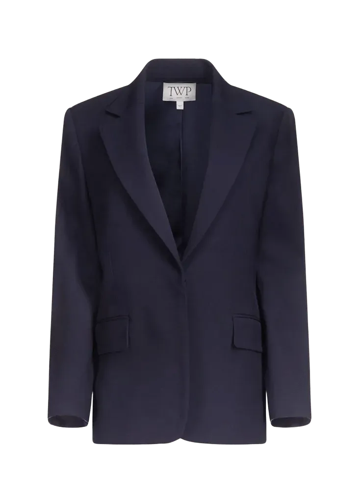 TWP Jillian Single-Breasted Wool Blazer