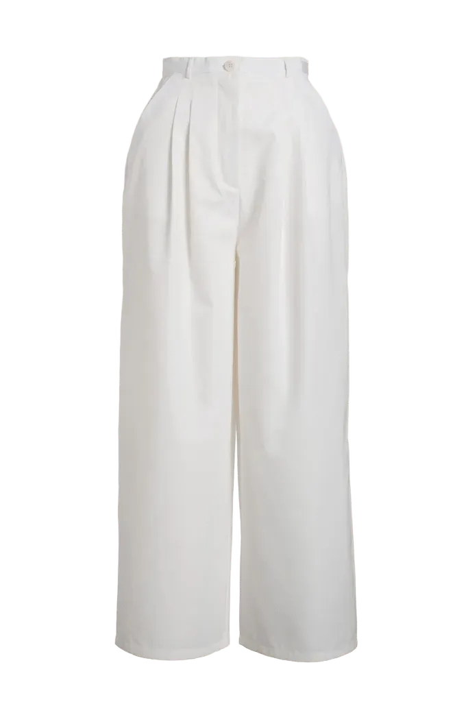 Niebla Pant in Ivory