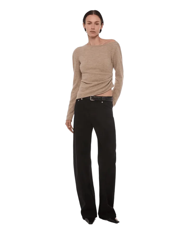 Draped Asymmetric Top