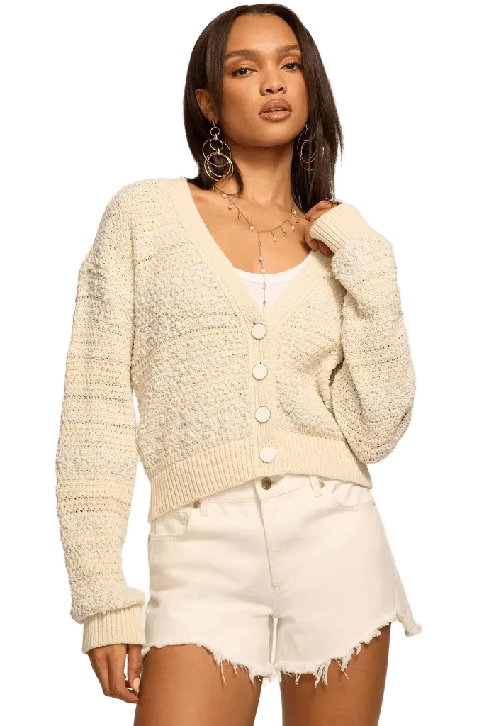 Carly Textured Knit Cardigan