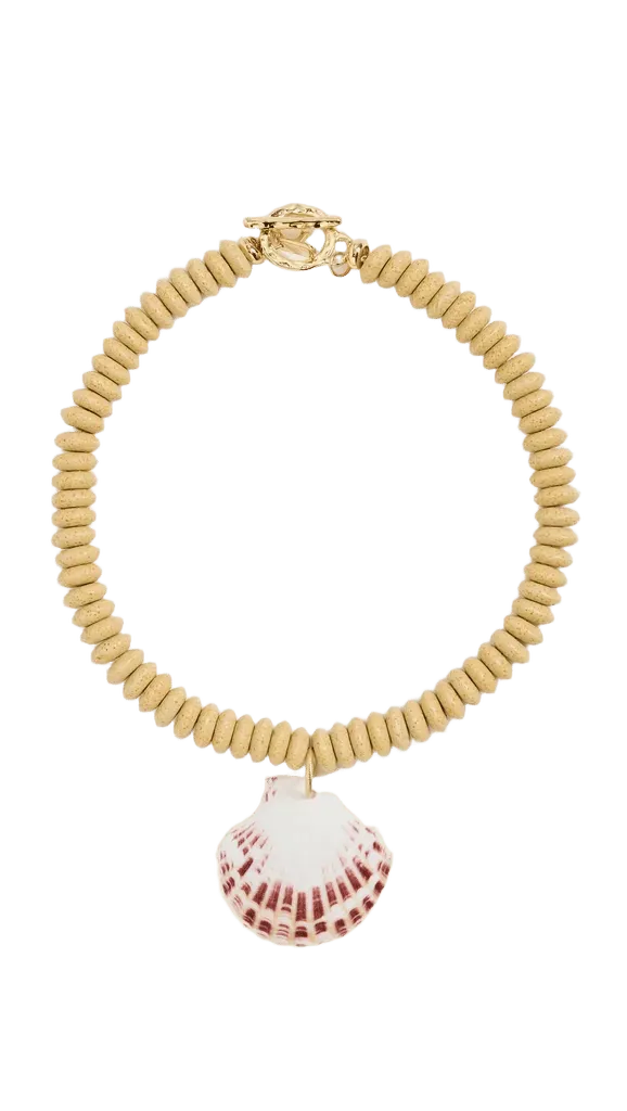 Carolina Yellow Shell Necklace