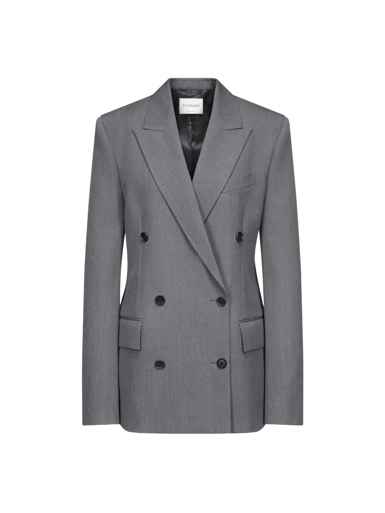 Vega Jacket in Mid Grey