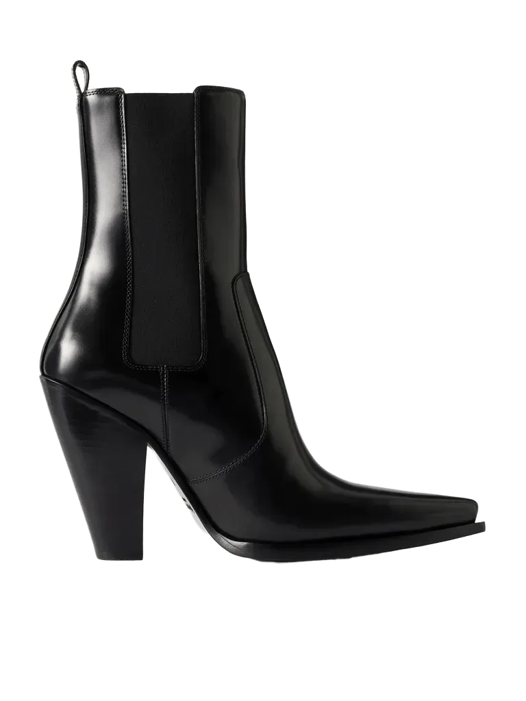 Dylan 95 leather ankle boots