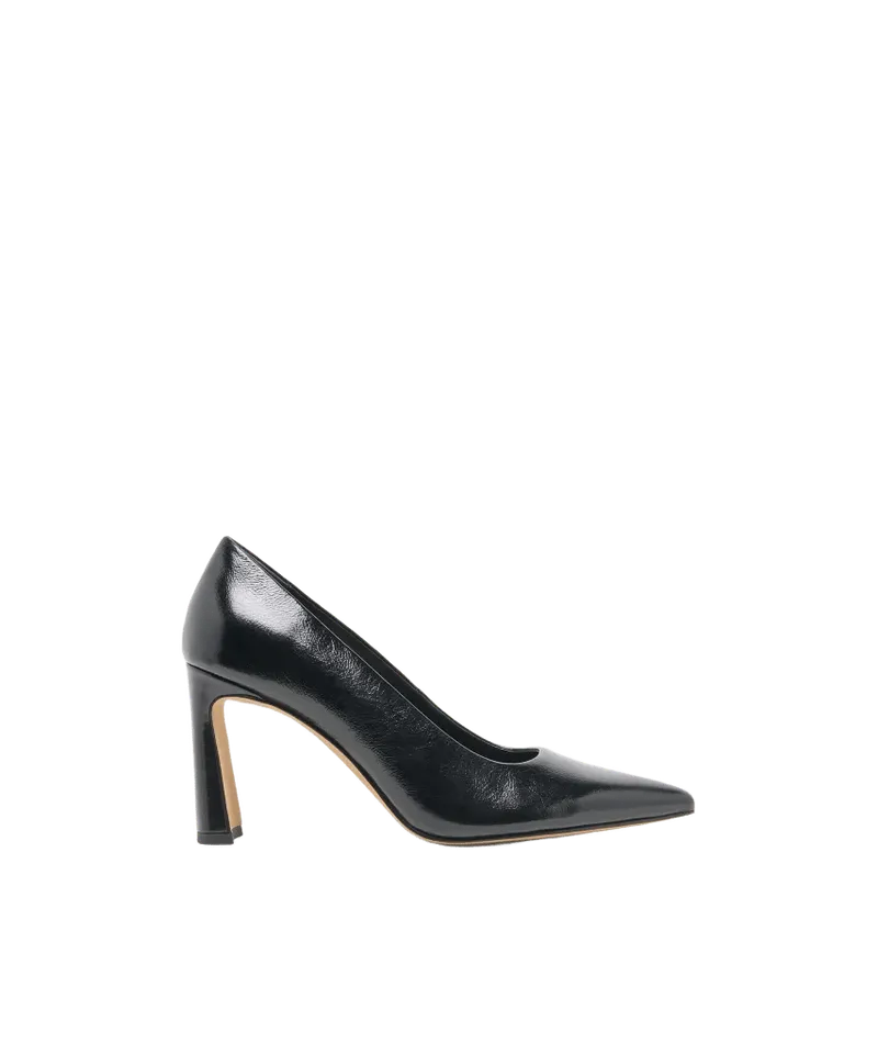 KAYNA HEELS BLACK LEATHER