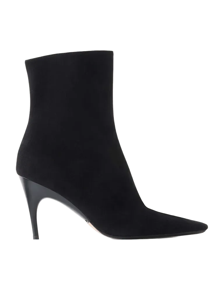 Duchesse 90 Suede ankle boots