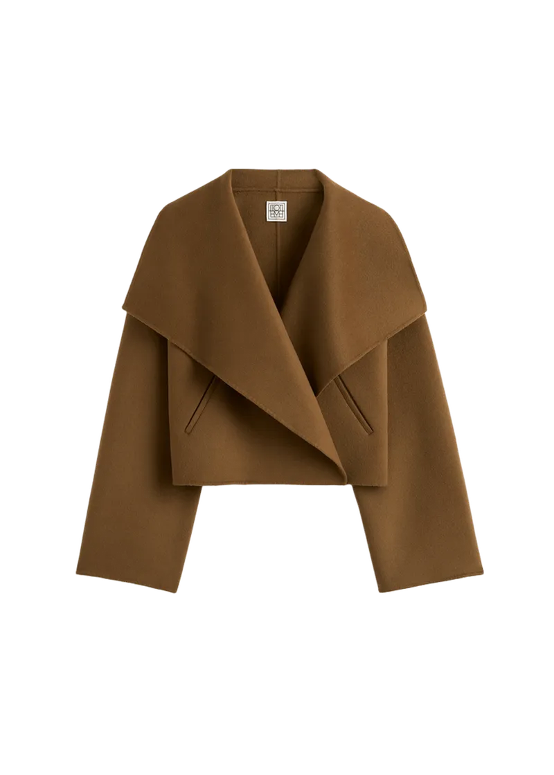 Signature doublé jacket tobacco