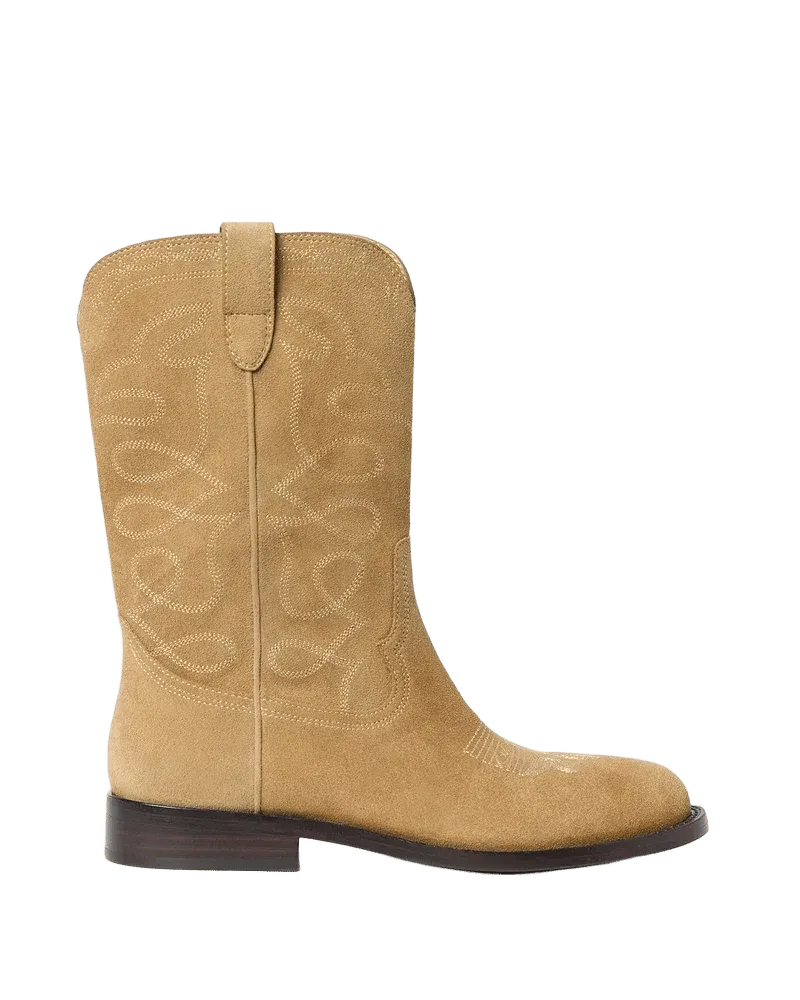 Jett Sand Suede Calf Boot