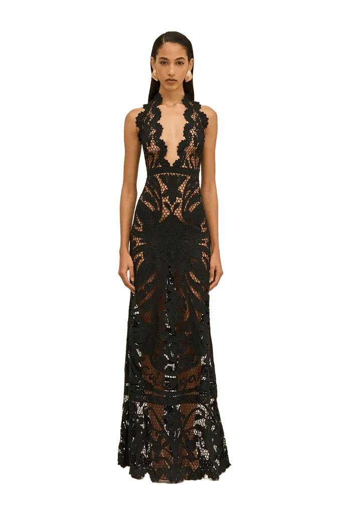 GEMINI GOWN - BLACK