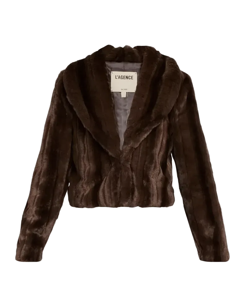 Davy Faux fur Cropped Jacket
