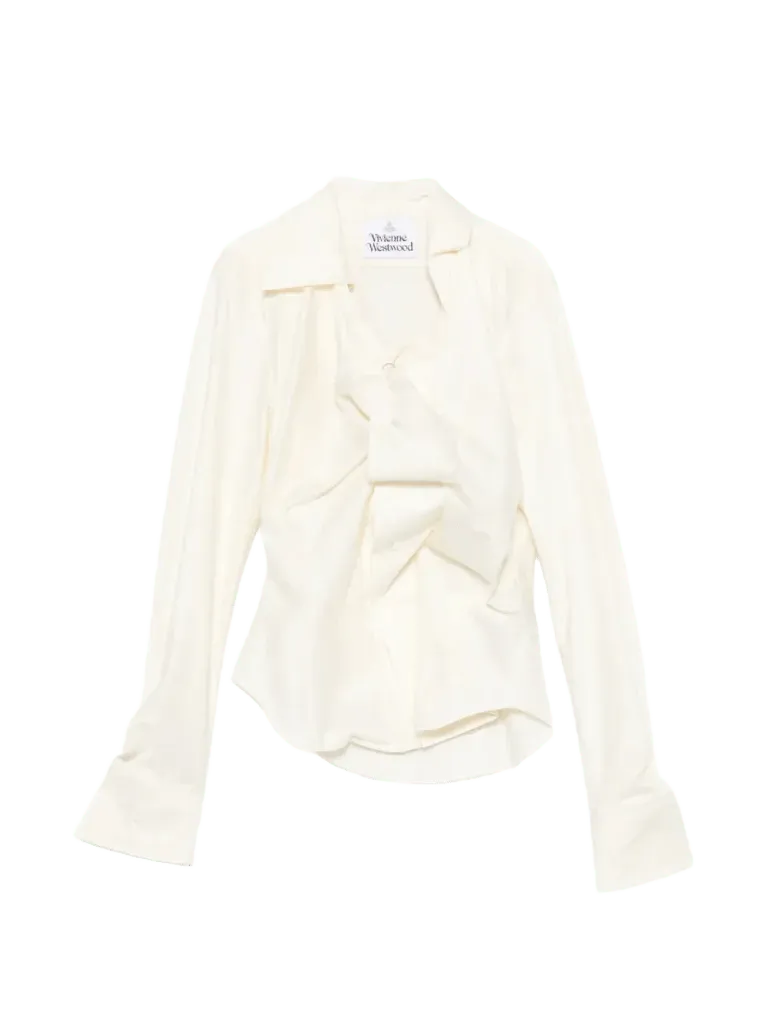 Vivienne Westwood Drunken draped shirt