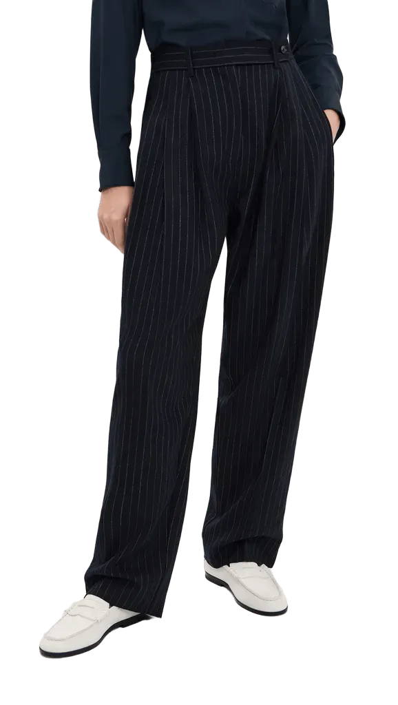Pleated Pants