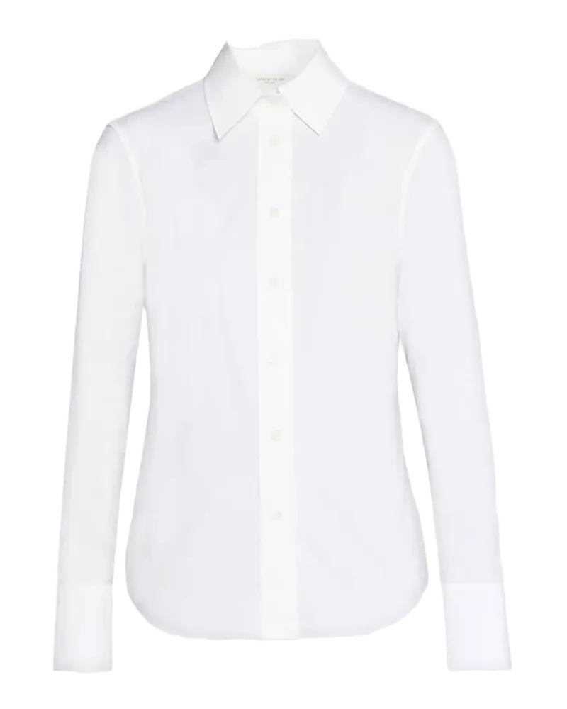Slim-Fit Stretch Cotton Shirt