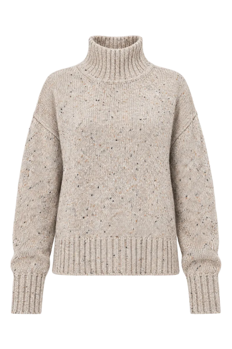 Speckled Oat Hannah Turtleneck Sweater
