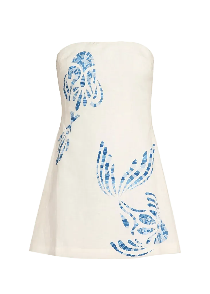 Shani Elowen Linen Mini Dress