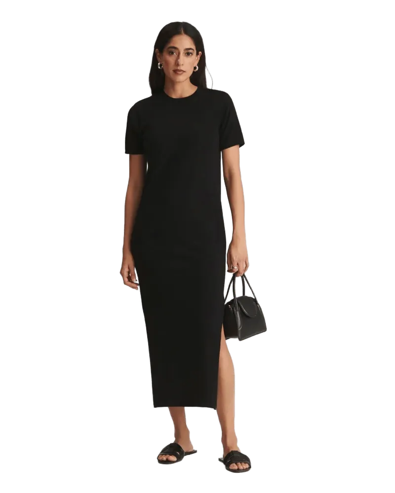 Super Fine Cashmere T-Shirt Dress