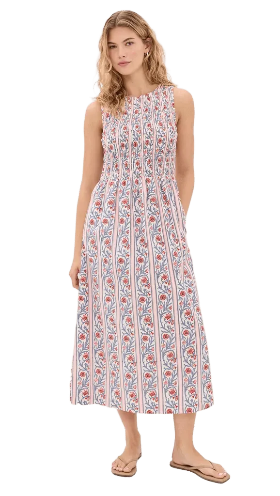 Sara Floral Vine Dress