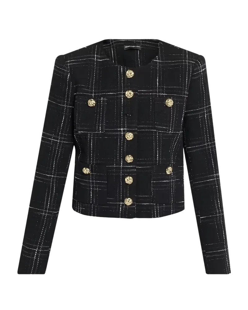 Lilith Windowpane Tweed Jacket