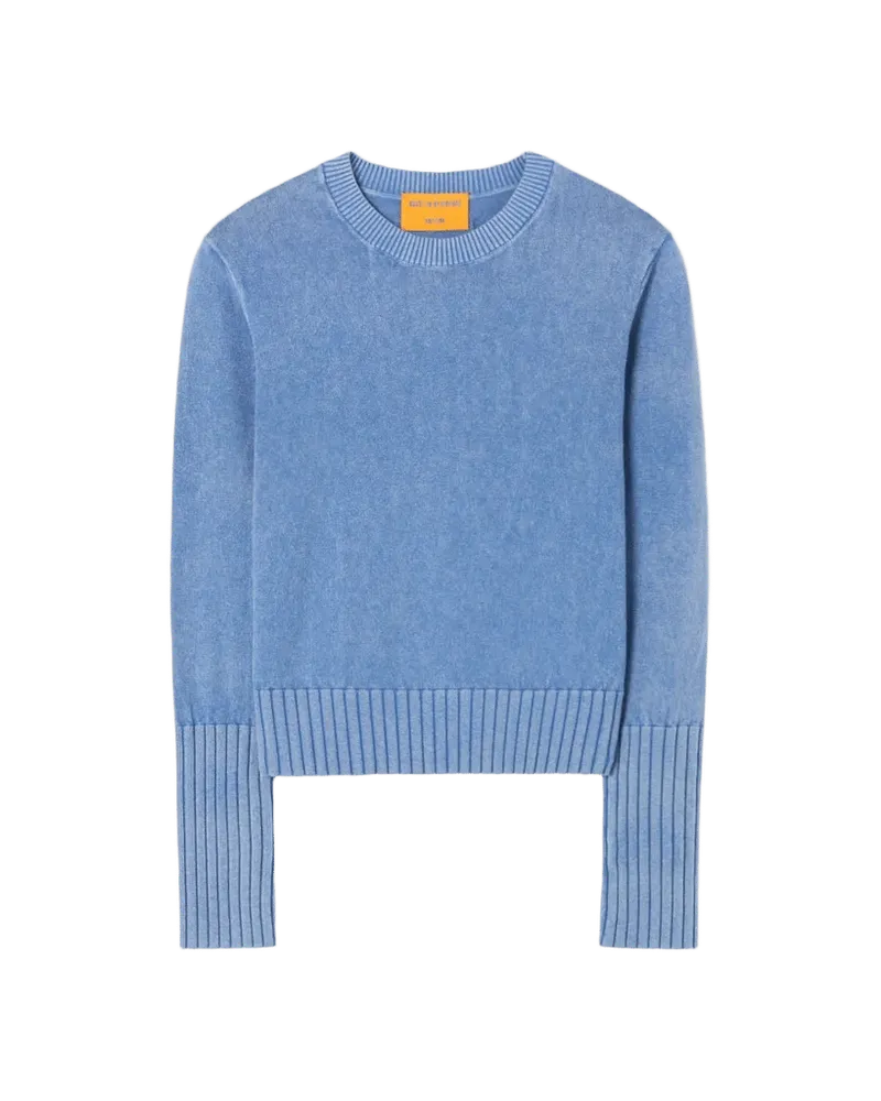 Sunwash Shrunken Crew - Delft Blue