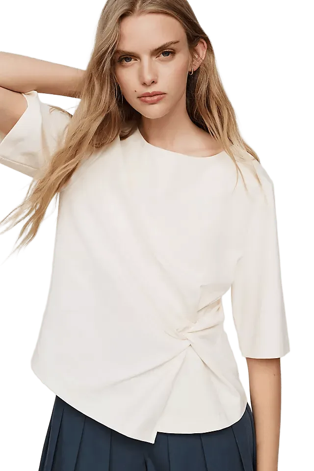 Second Female Arkai Draped Tee