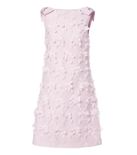 Bow-detail minidress
