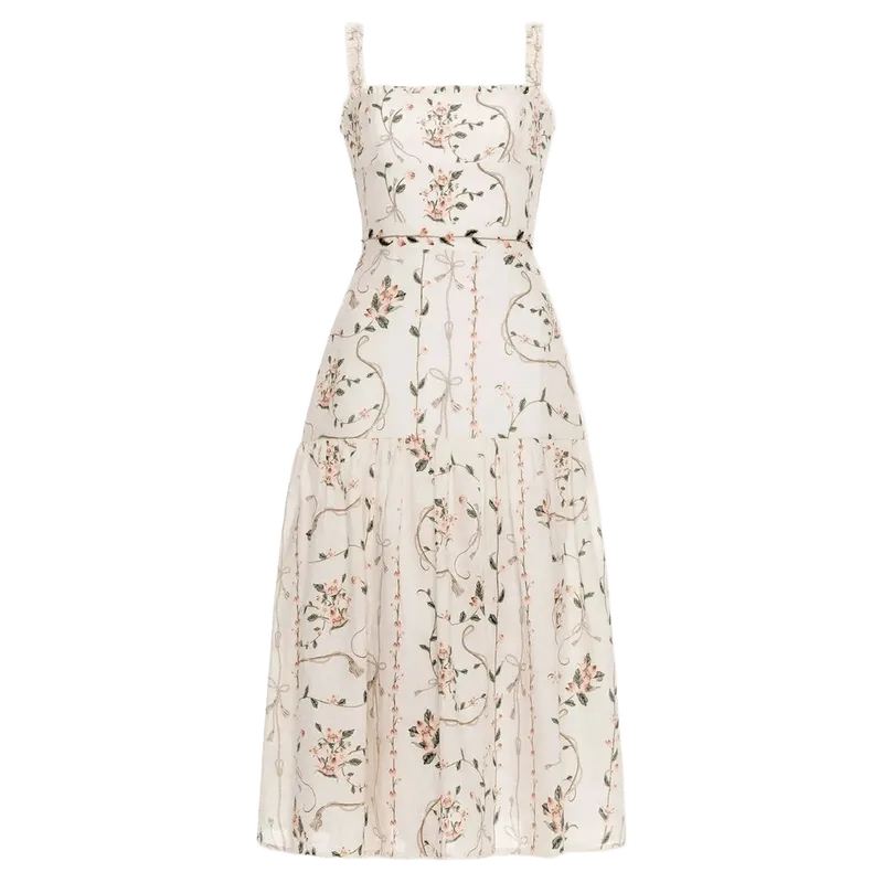 Nispreso Midi Dress in Navegante