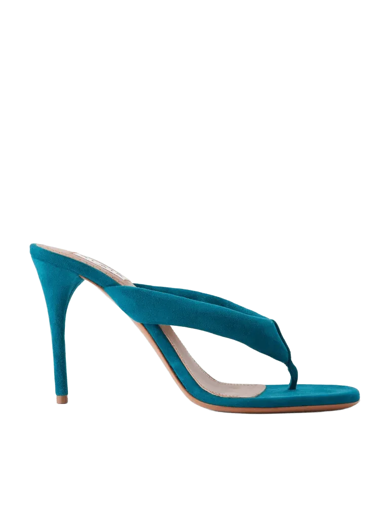 90 suede thong sandals