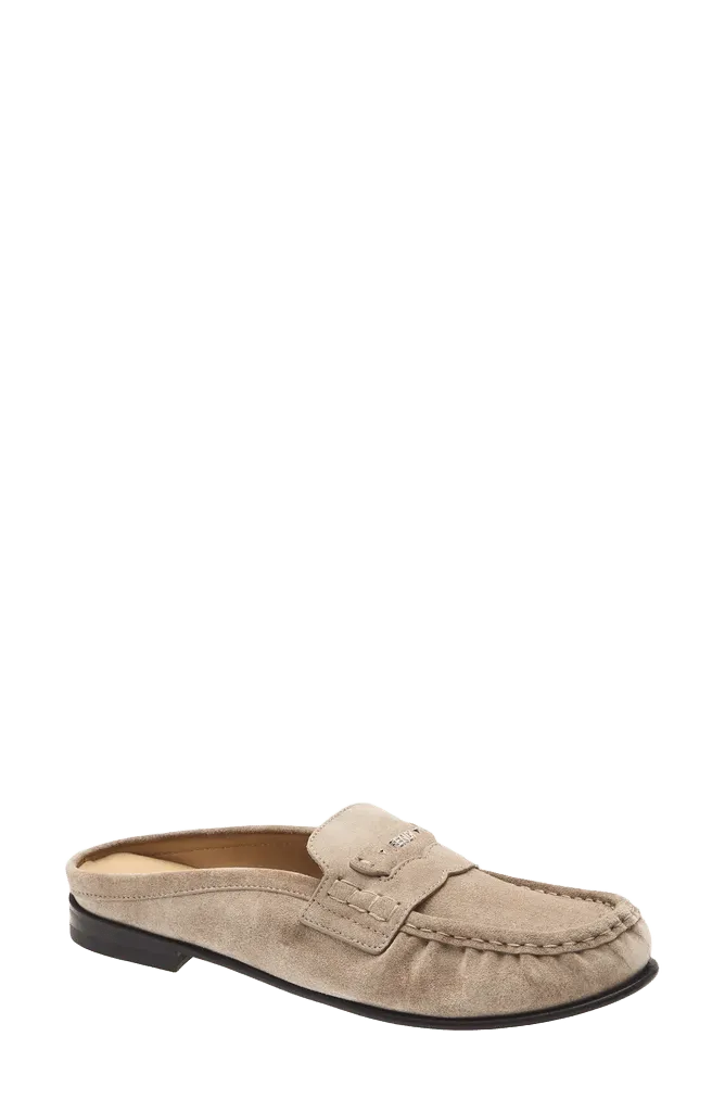 Scrunch Leather Mule