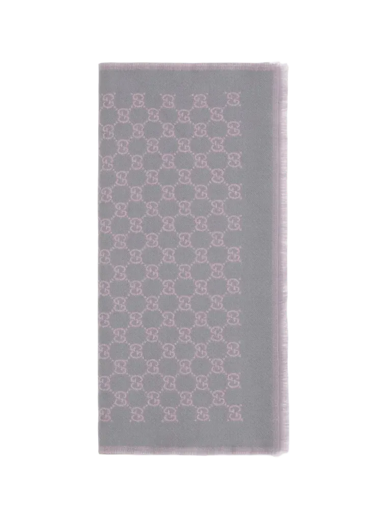Gucci Miss Stenny Scarf — Gray