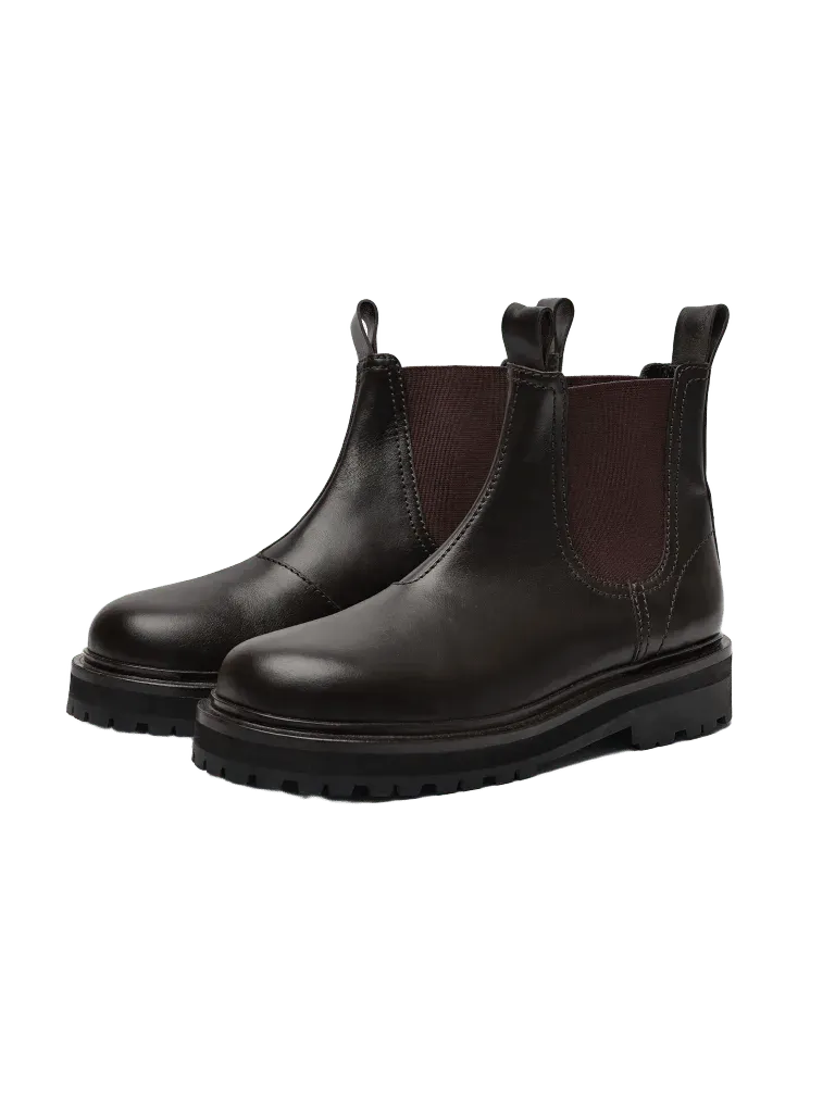 Women's Kick Boot in Caffe