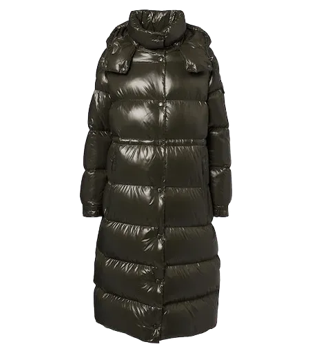 Cavettaz hooded down coat