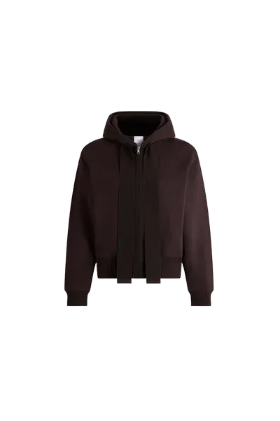 Zipped Hoodie in Organic Cotton
