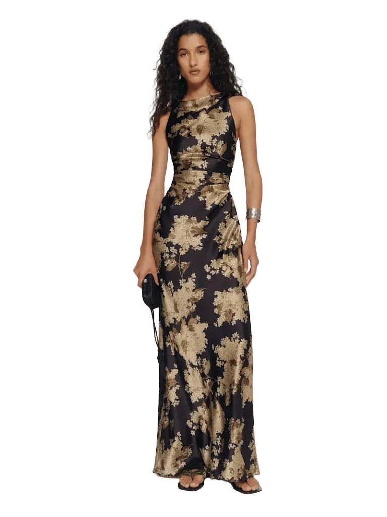 Anaiis Silk Dress