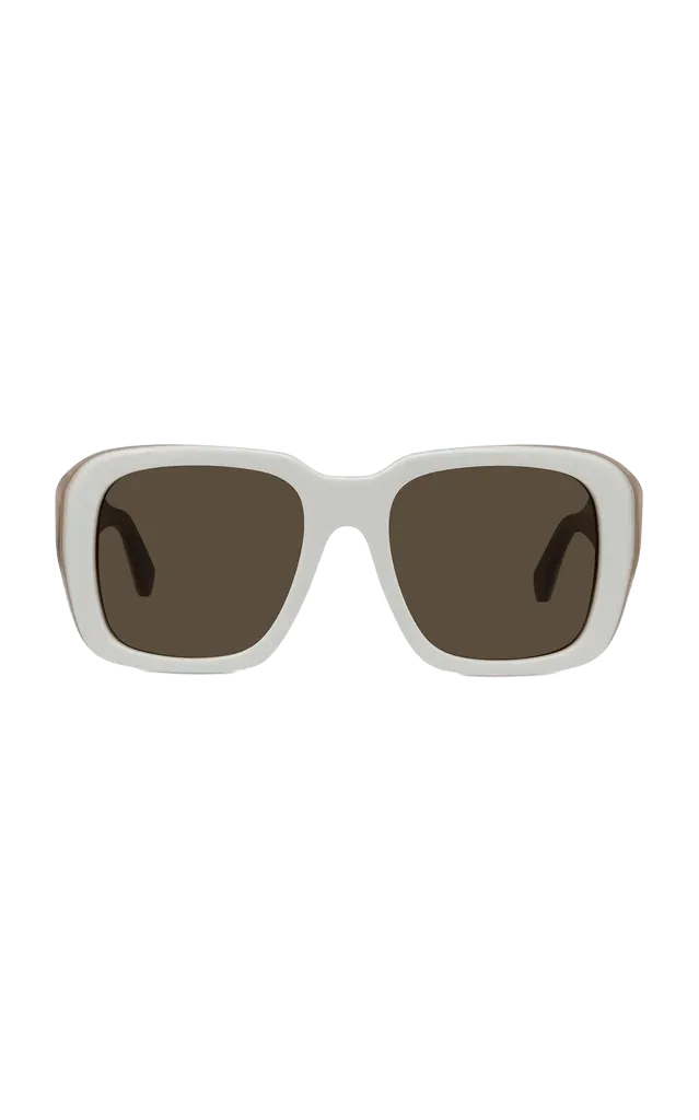 Signature Square-Frame Acetate Sunglasses