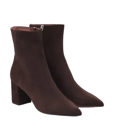 Anja suede ankle boots
