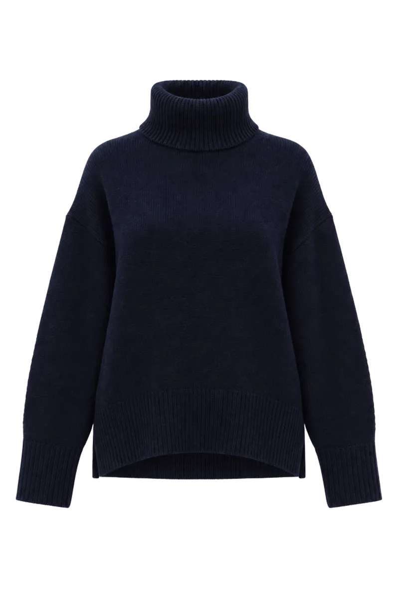 World's End Sweater - Navy