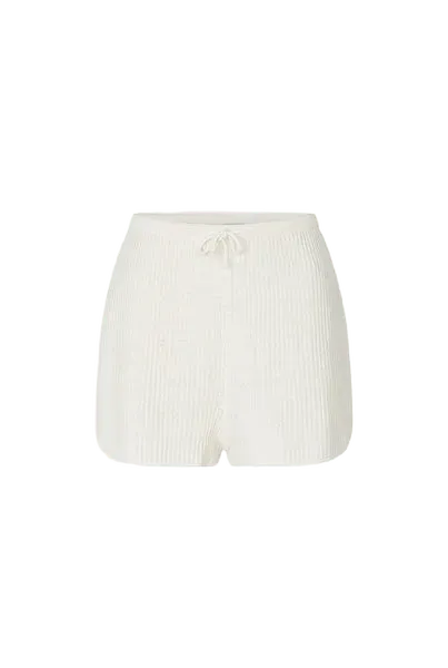 DARAW linen crochet short