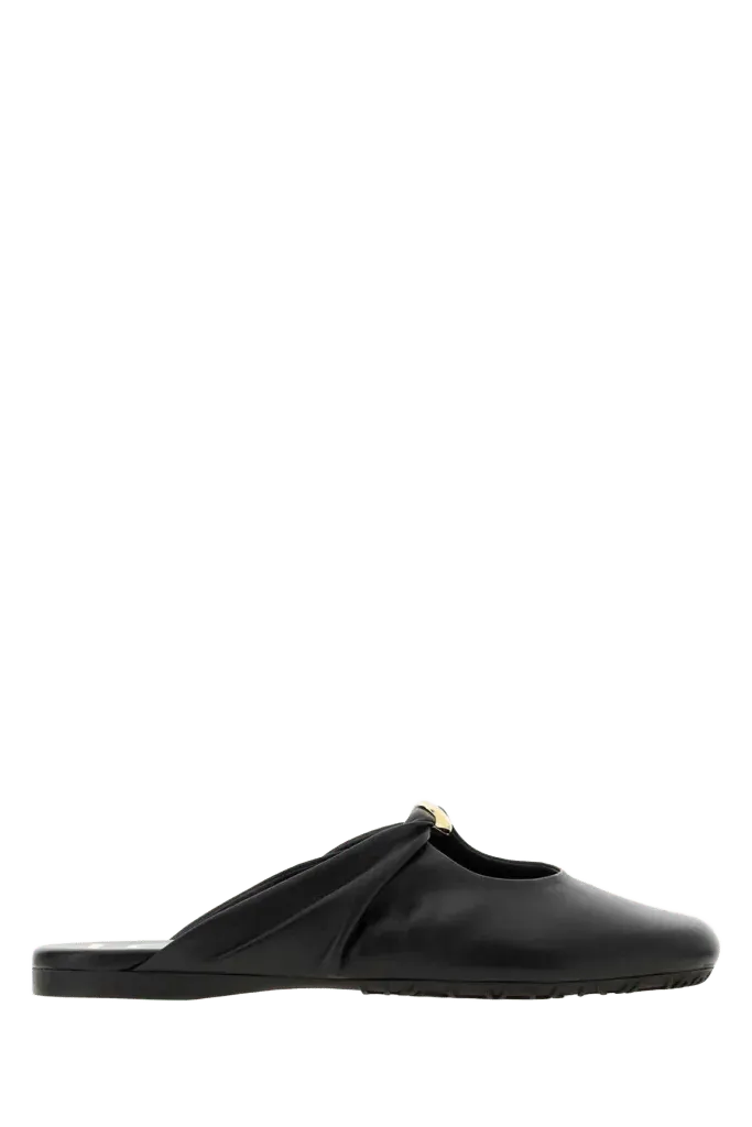 Loewe Pebble Mule — Black