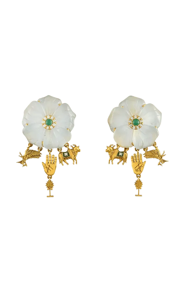 18k Yellow Gold Sugar Rush Earrings