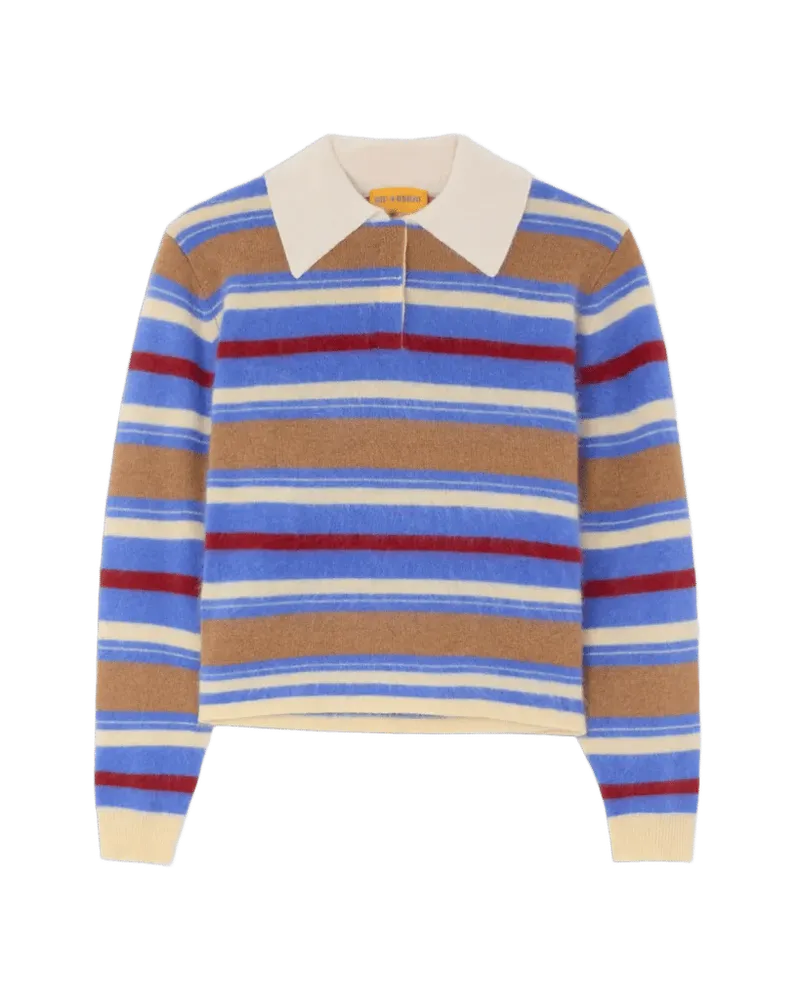 Grizzly Cropped Rugby - Reservoir Combo