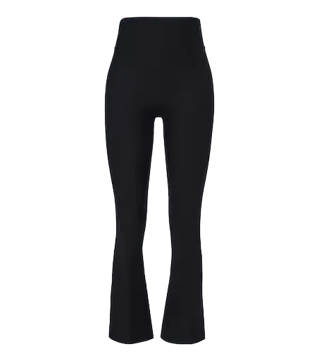 Peached Thia cropped flared leggings