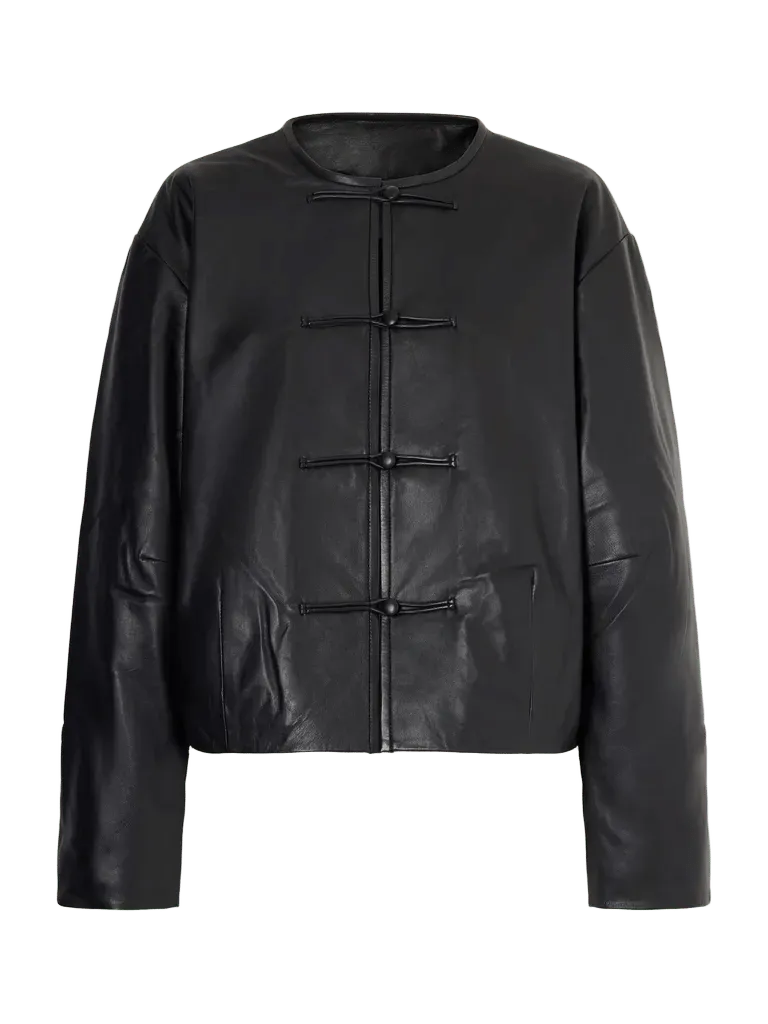 Tang leather jacket