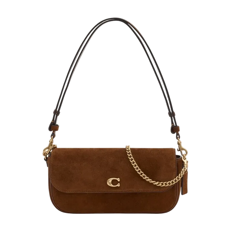 Coach Brook Shoulder Bag — Brown