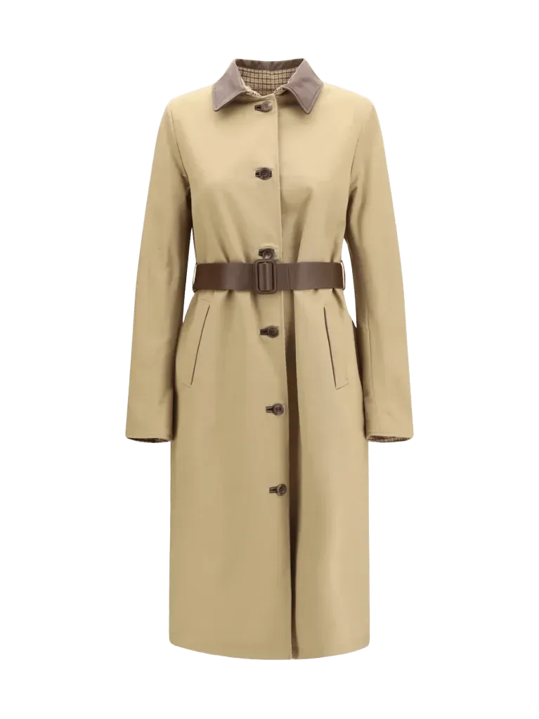 Jacob Cohen Trench Coat — Beige
