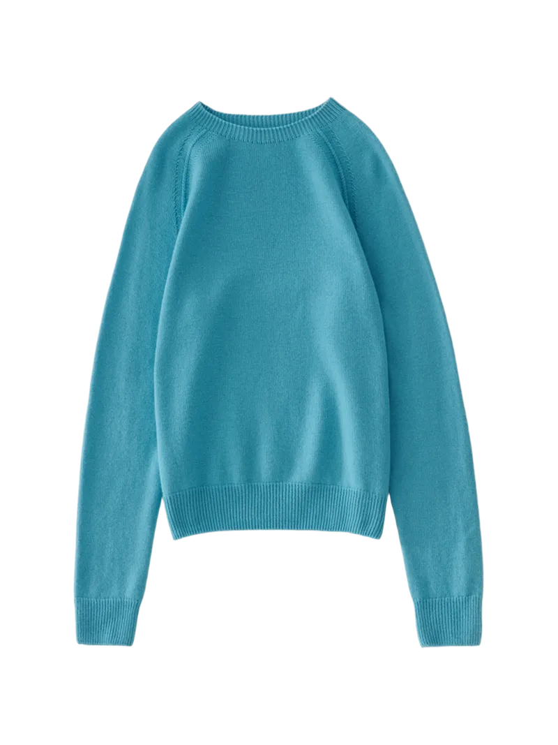 Loenne Merino Wool Knit in Sky