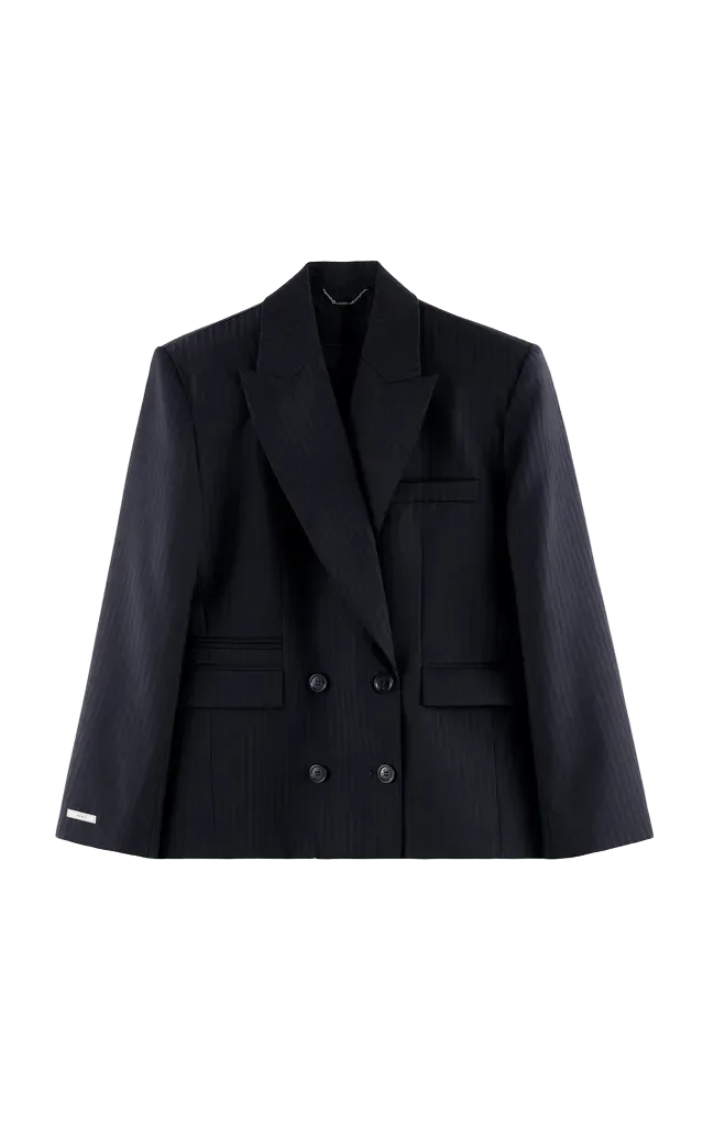 Exclusive Oversized Wool Blazer