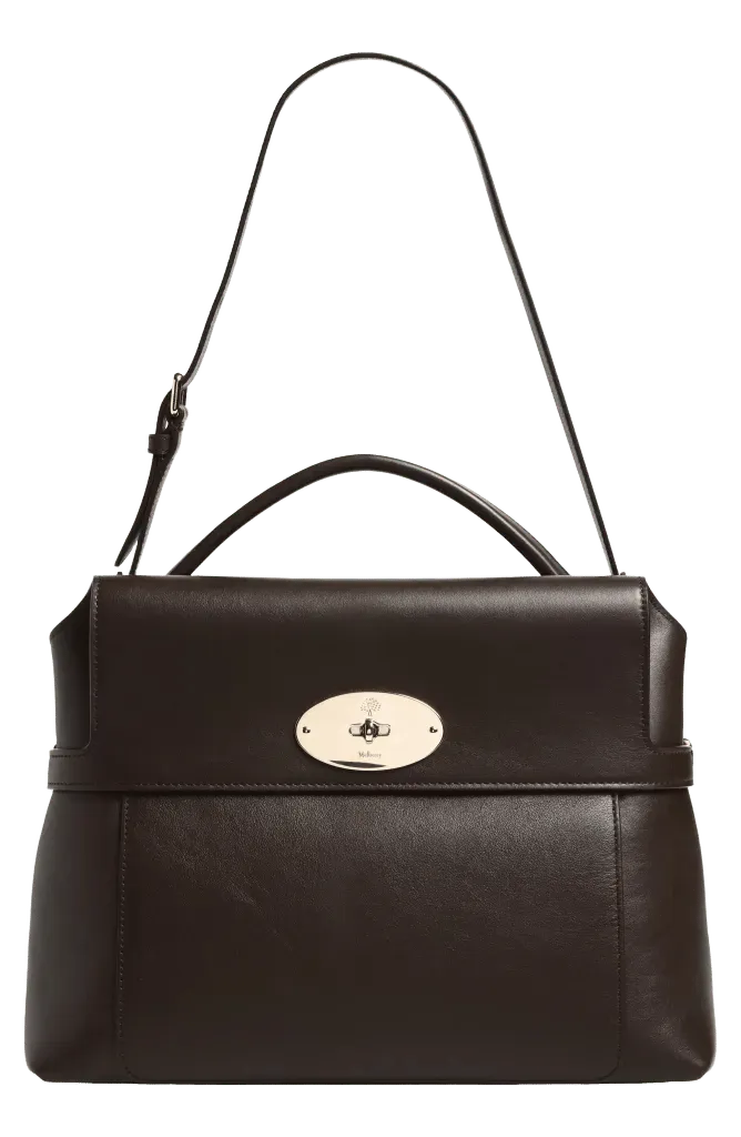 Stevie Leather Top Handle Bag